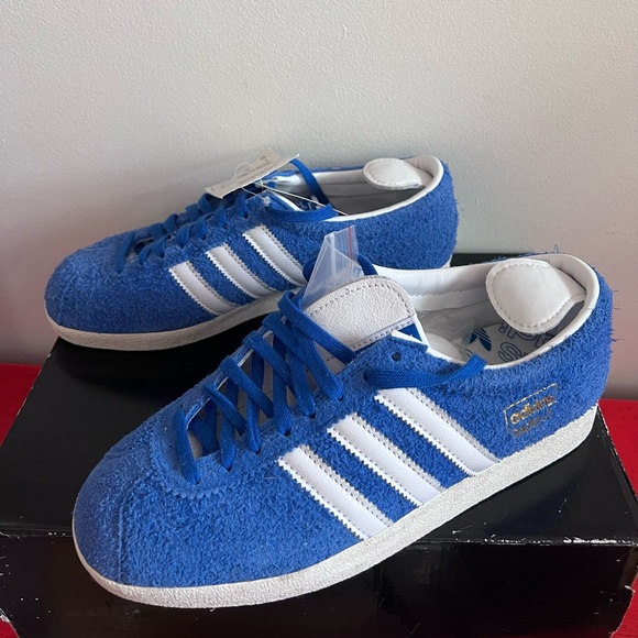 NWT Adidas originals Vintage Gazelle blue white - Picture 6 of 8